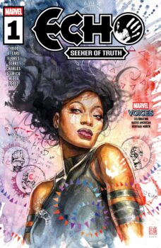 Echo is in Los Angeles on the trail of her missing cousin. But this missing person’s case is about to become something far more dangerous. Your Major Spoilers review of Echo: Seeker of Truth #1 awaits!