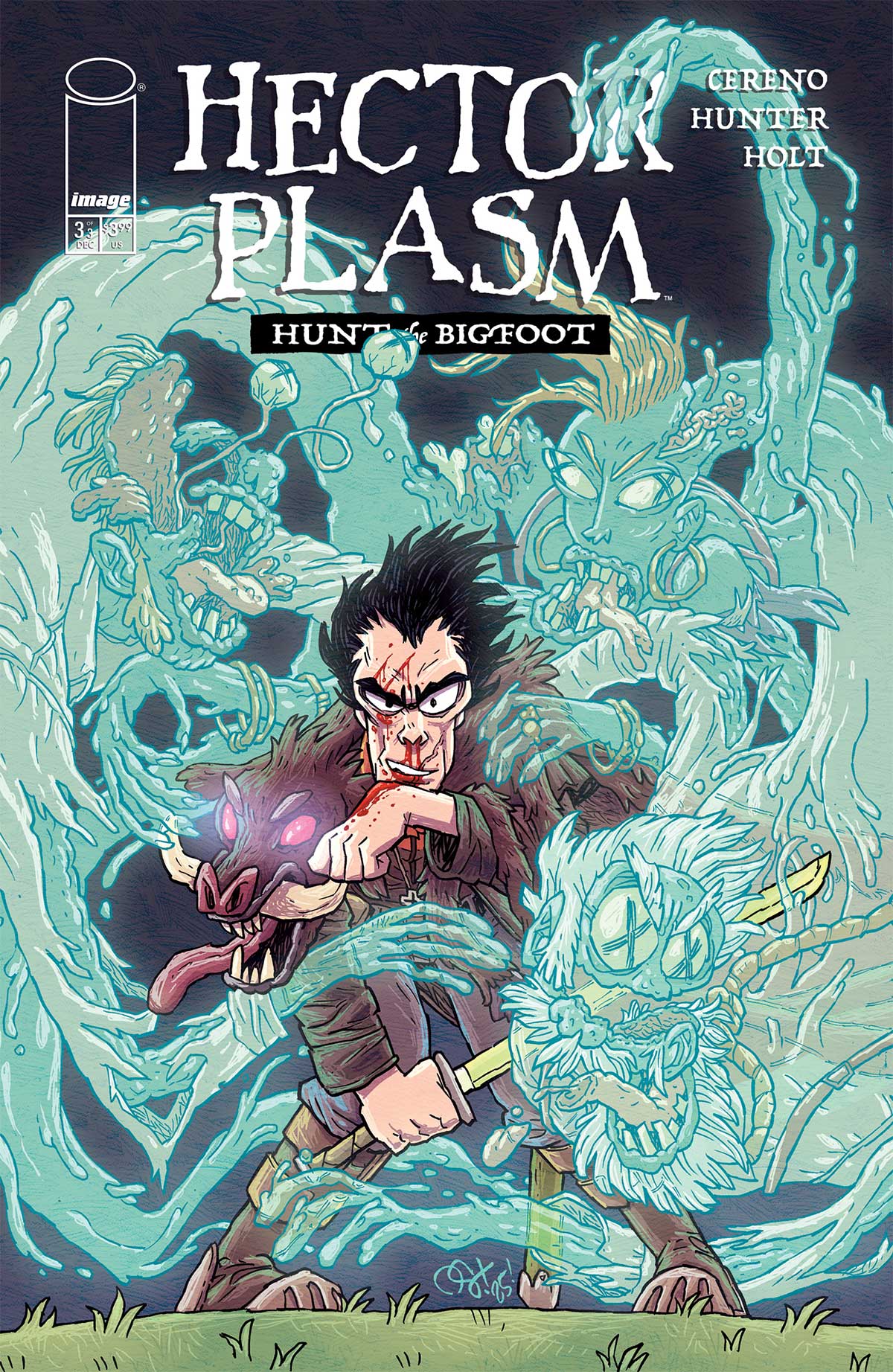 PREVIEW: Hector Plasm: Hunt the Bigfoot #3 1 HectorPlasm 03 1 1
