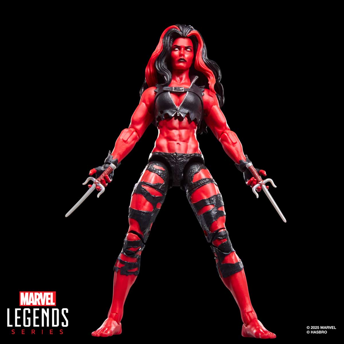 Hasbro announces Marvel Legends action figures 102 MARVEL LEGENDS SERIES RED SHE HULK 6