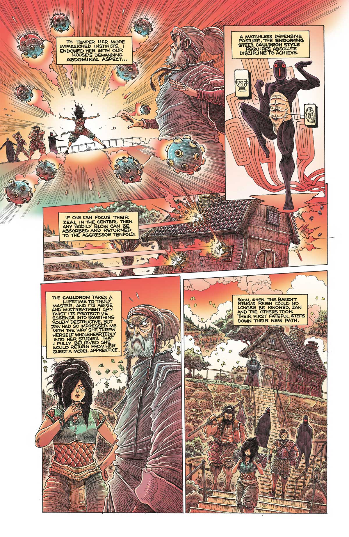 PREVIEW: Orphan and the Five Beasts: Bath of Blood #3 4 OATFB2 i3 PR BKP 3