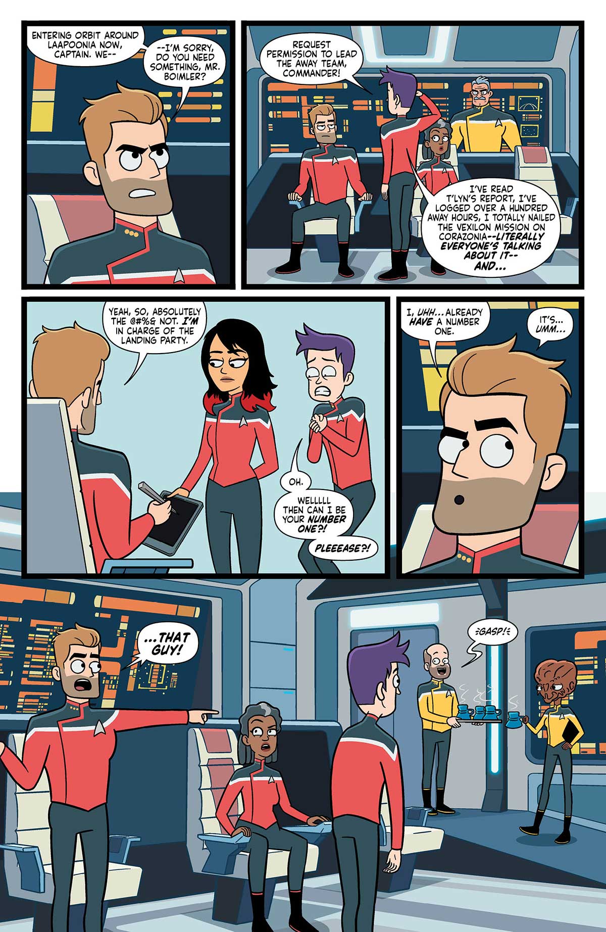 PREVIEW: Star Trek: Lower Decks #14 7 ST LowerDecksII14 int5