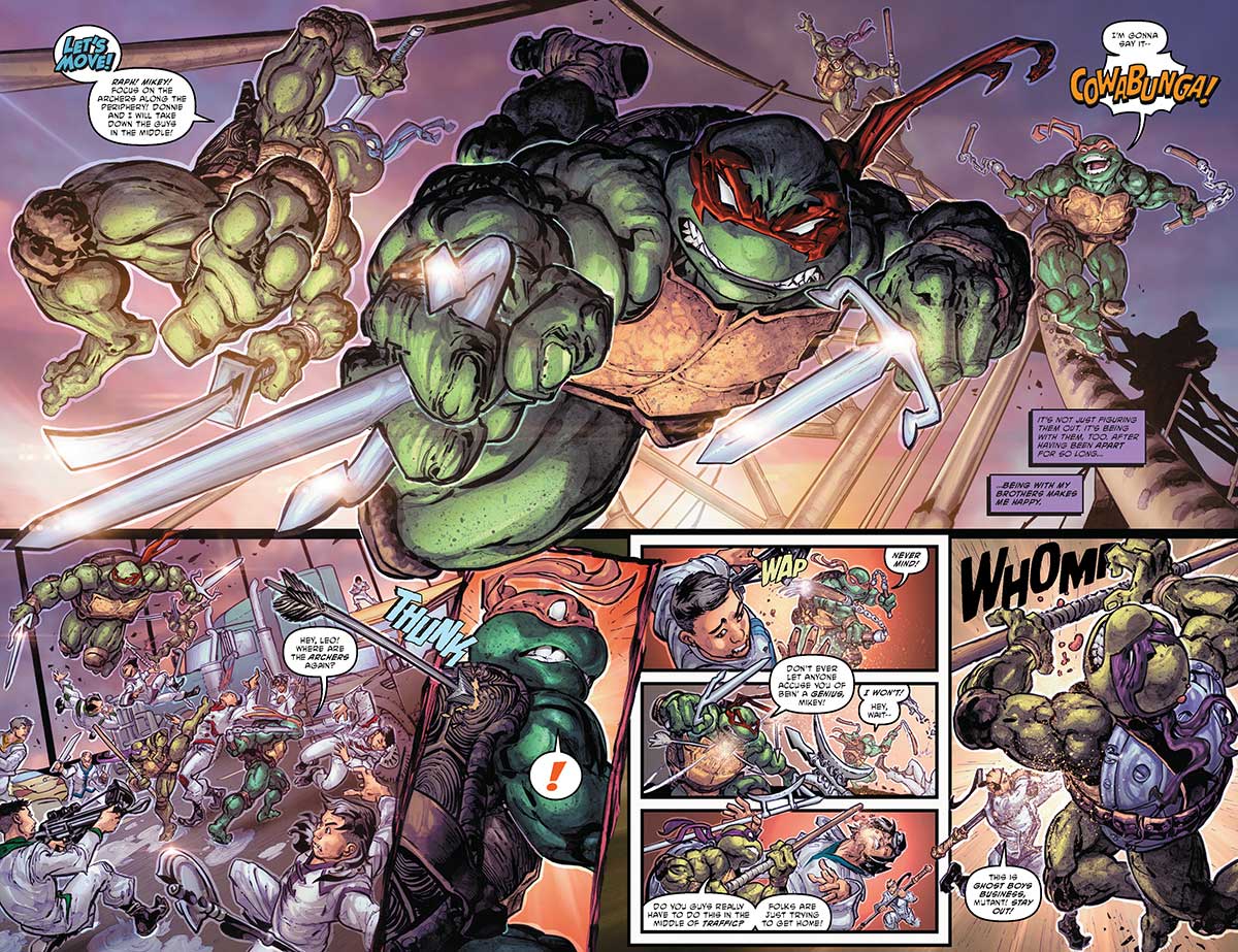 PREVIEW: Teenage Mutant Ninja Turtles #13 6 TMNT2024 13 Page 06 07