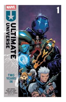 The Maker stole their future, but the Guardians of The Galaxy aren’t about to give up. They’ll save everything. Your Major Spoilers review of The Ultimate Universe: Two Years In #1 awaits!